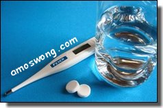 Thermometer Indicating Fever