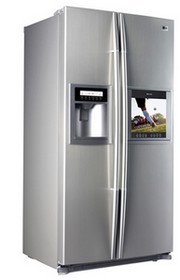 LG Electronic Internet LCD Refridgerator