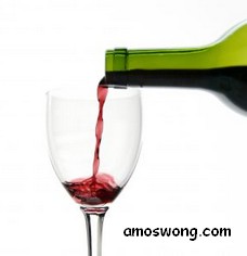 Pouring Wine into a Glass