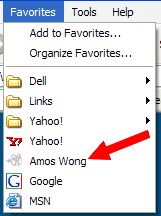 Amos Wong's Sample Favorite Amos Wong's Sample Favorite